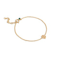Four-Leaf Clover Bracelet - Gold