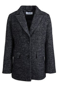 Brooklyn Blazer - Black Herringbone