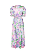 Kayla Maxi Dress - Lilac Sprayflower
