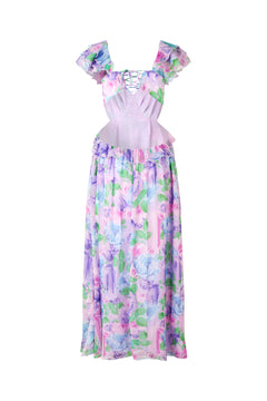 Bianca Dress - Lilac Sprayflower