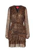 Angel Dress - Hazy Leopard