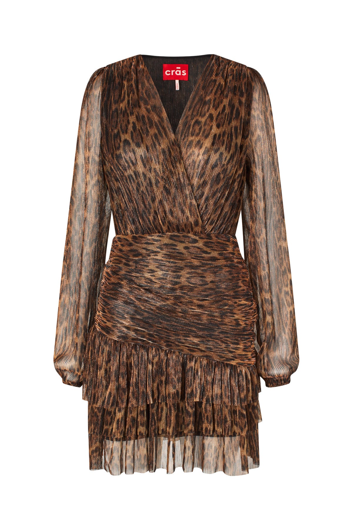 Angel Dress - Hazy Leopard