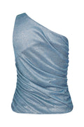 SATC Top - Blue Silver