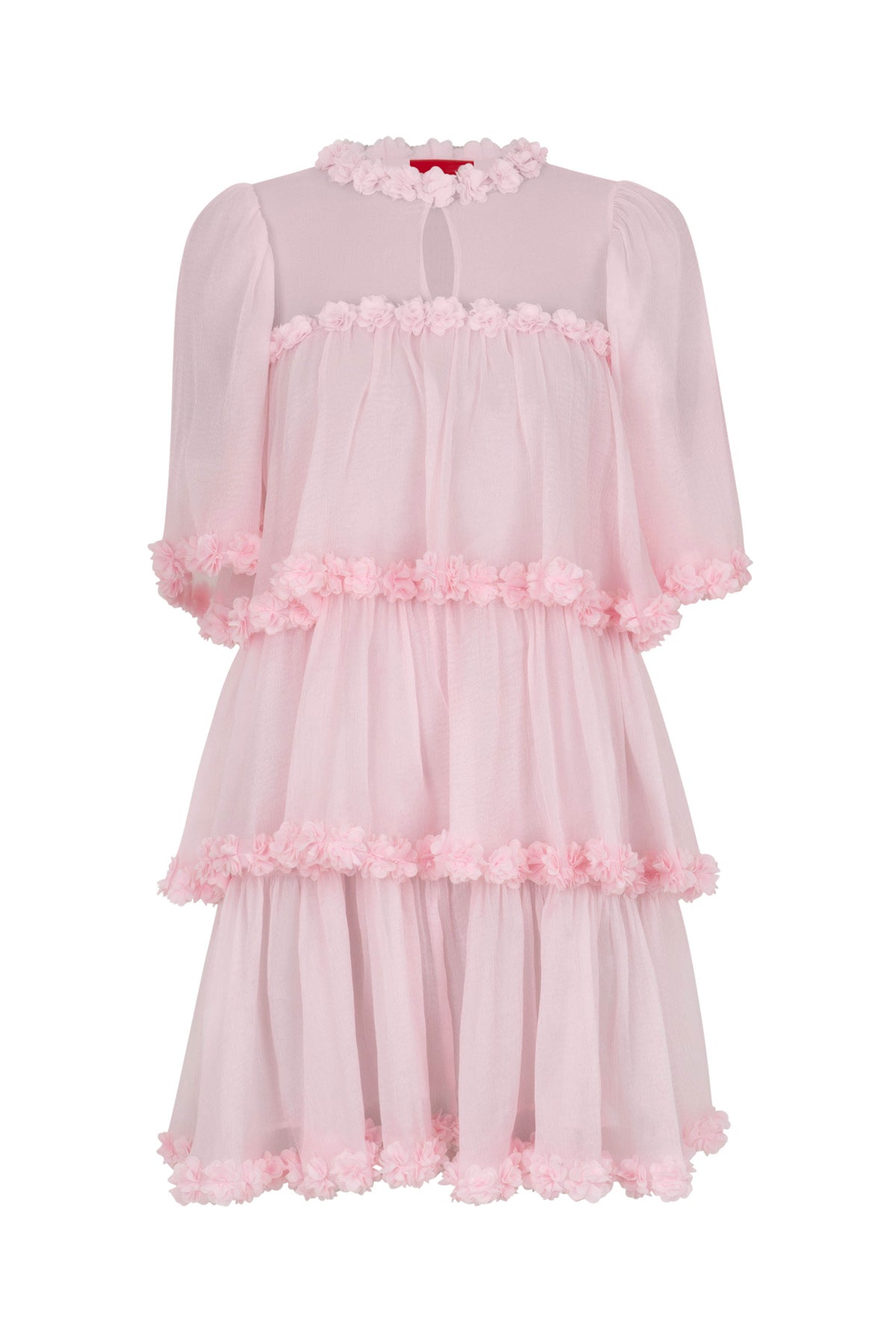 Flow Dress - Carmine Rose