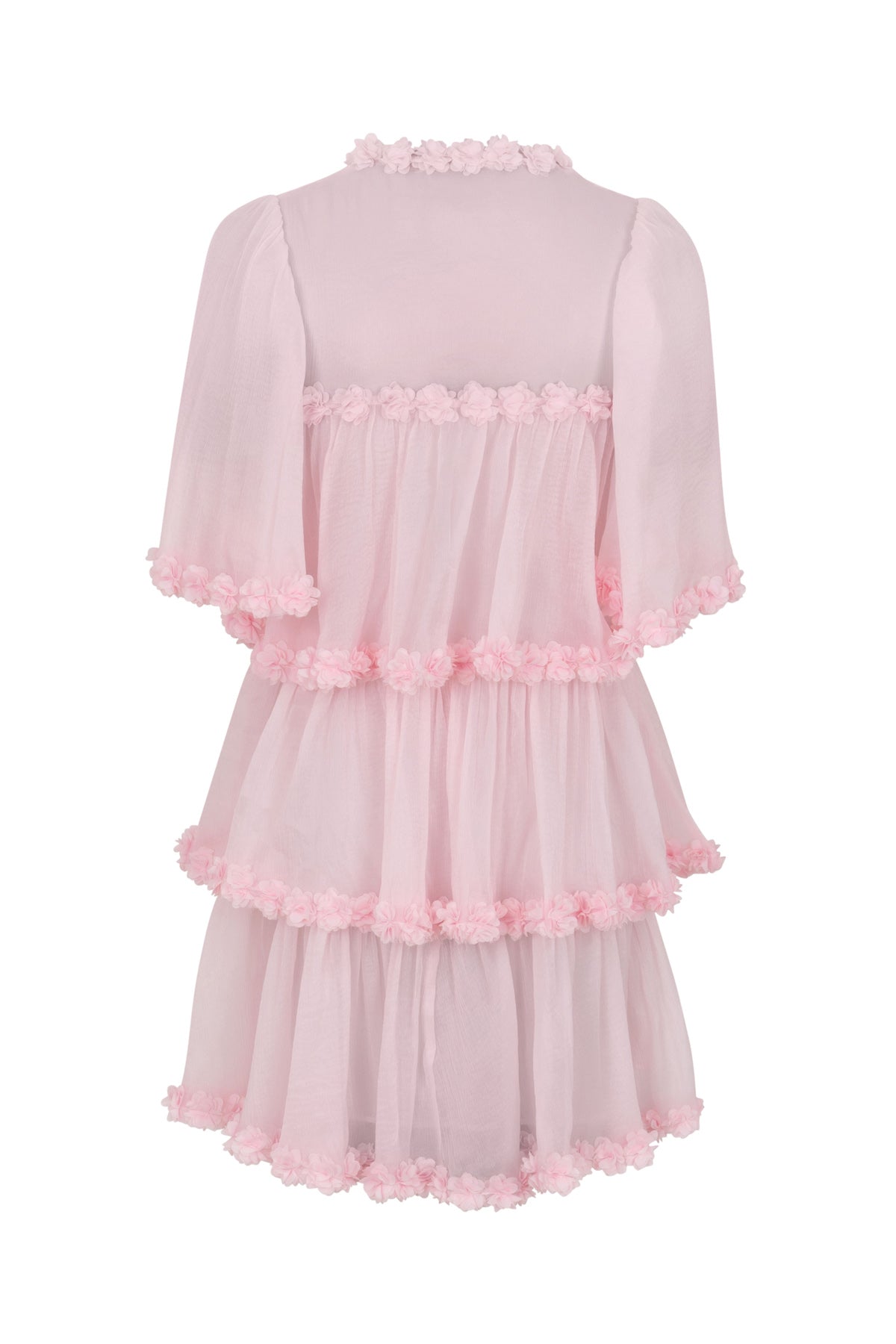 Flow Dress - Carmine Rose
