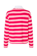 Bea Blouse - Pink Red Stripe