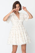 Ocean Dress - White Flower