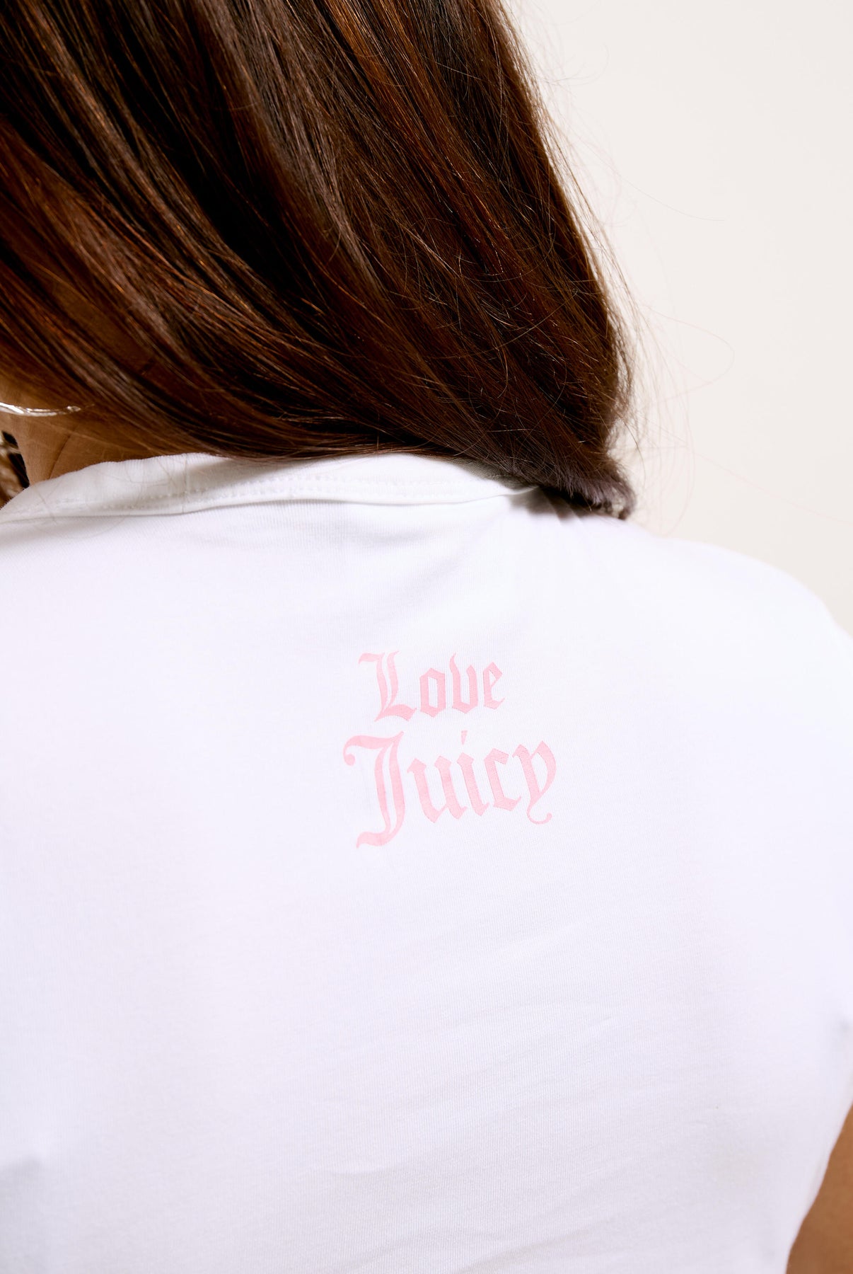 Call Me 1-800 Juicy Capped Baby Sleeve T-shirt - Vit