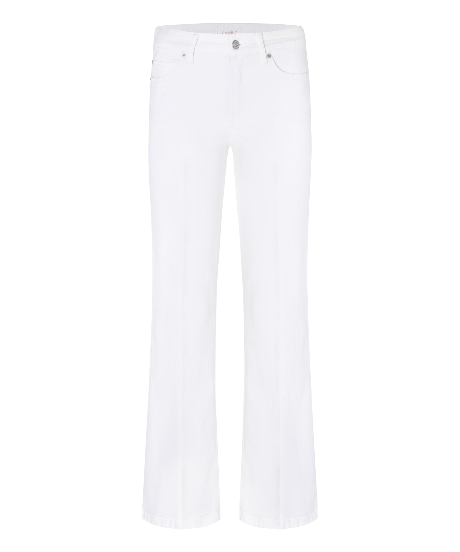 Paris Flared - Pure White Stone