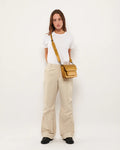 Cayman Pocket Shiny Structure - Metallic Gold