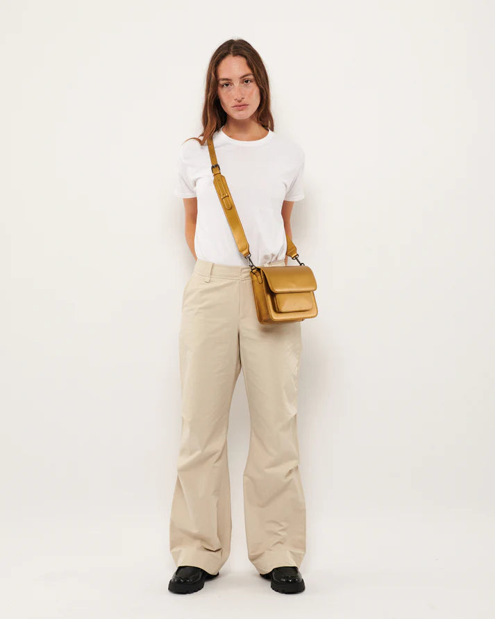 Cayman Pocket Shiny Structure - Metallic Gold
