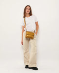 Cayman Pocket Shiny Structure - Metallic Gold