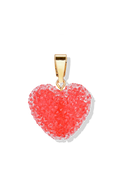 Jelly Heart Pendant Classic Connector - Vattenmelon