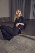 Hazelcc Wide Pant - Black