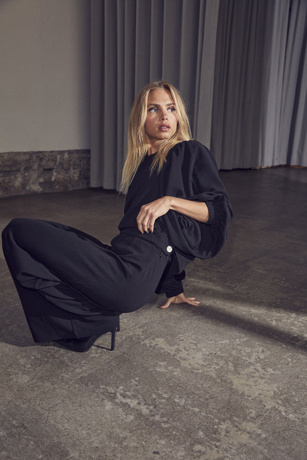 Hazelcc Wide Pant - Black