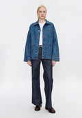 The Denim Unisex Jacket - Washed Indigo