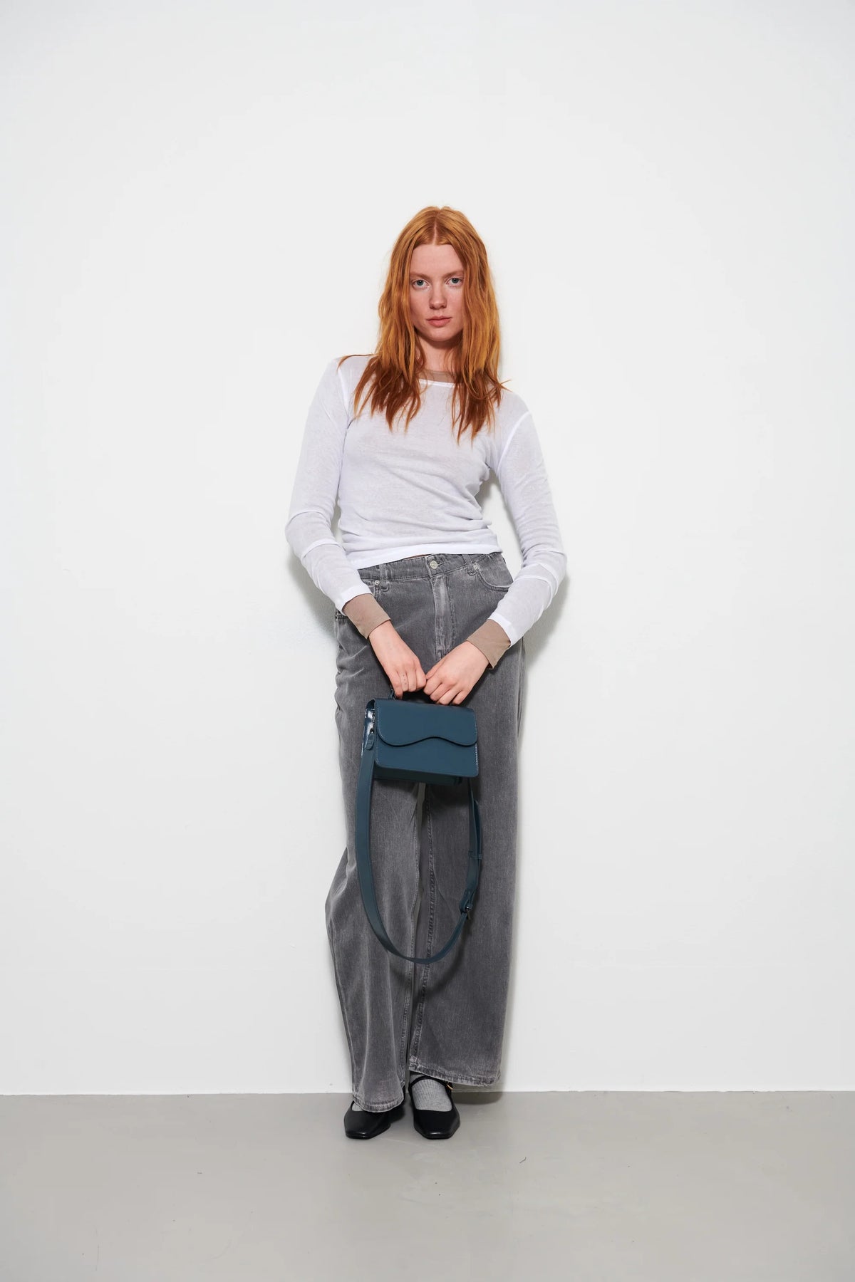 Crane Glossy Structure - Graphite Green