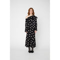 Maiden Skirt - Svart/Vit Prickig