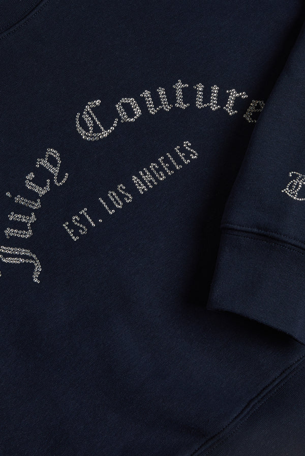 Diamante Cristabelle Sweatshirt - Night Sky