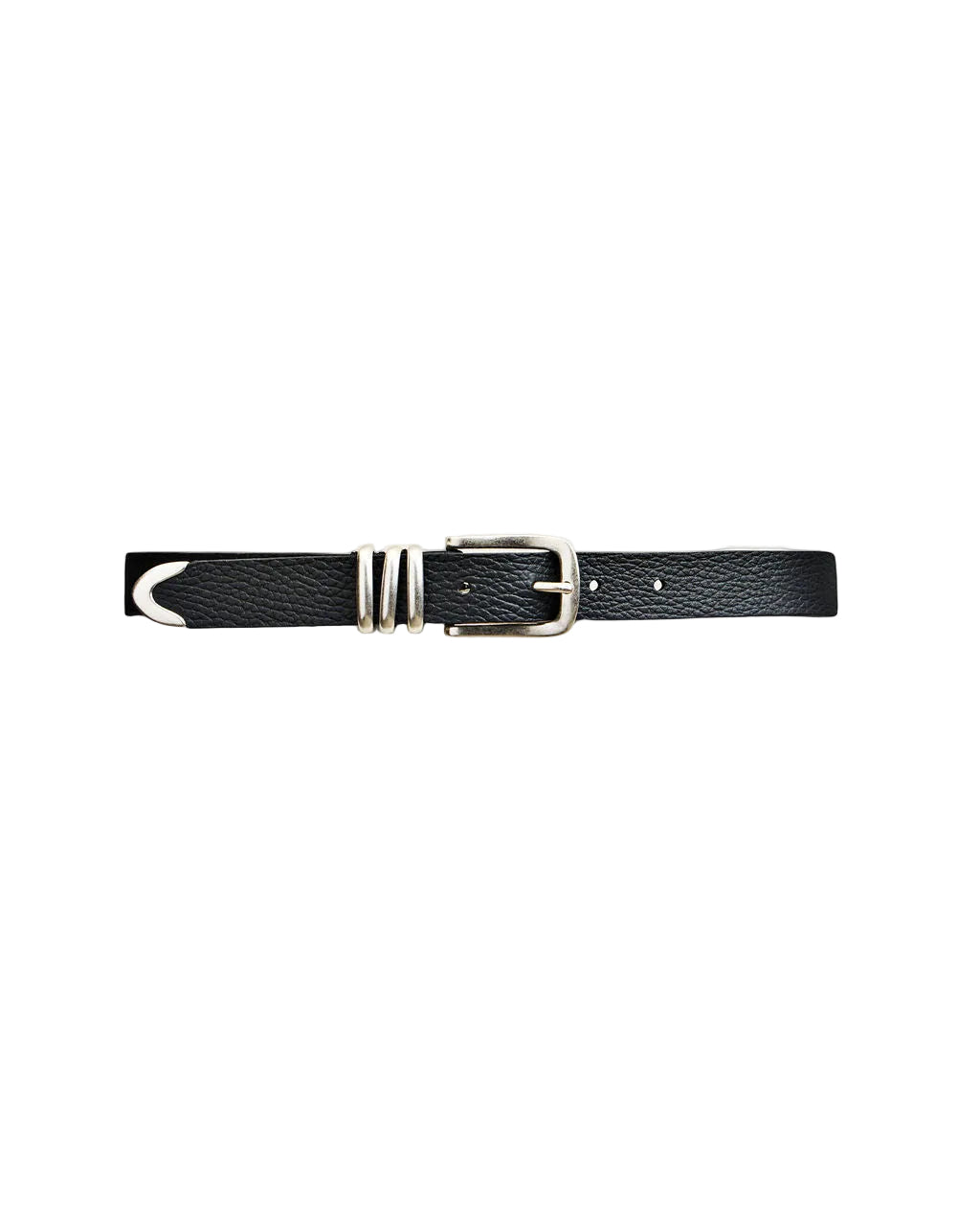 Tribel Belt - Black Silver