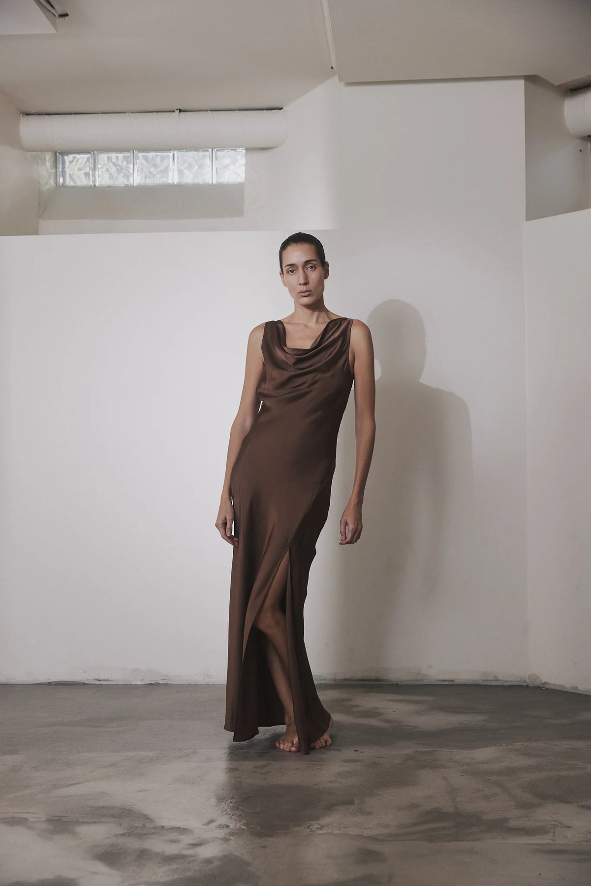 Cameron Dress - Mocca