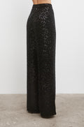 Jagger Sequin Trouser - Black