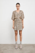 Tony Sequin Top - Champagne