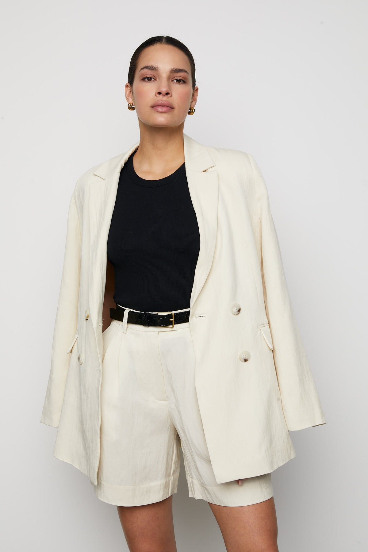 Daria Shorts - Cream
