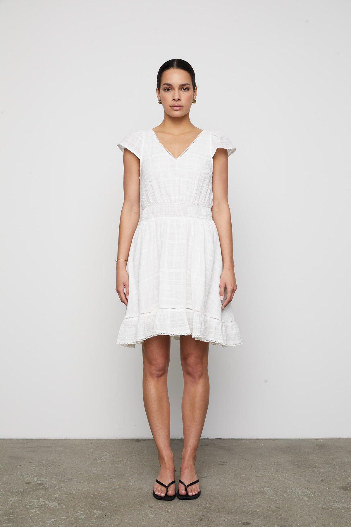 Melia Dress - White
