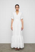 Delia Dress - White