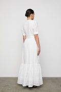 Delia Dress - White