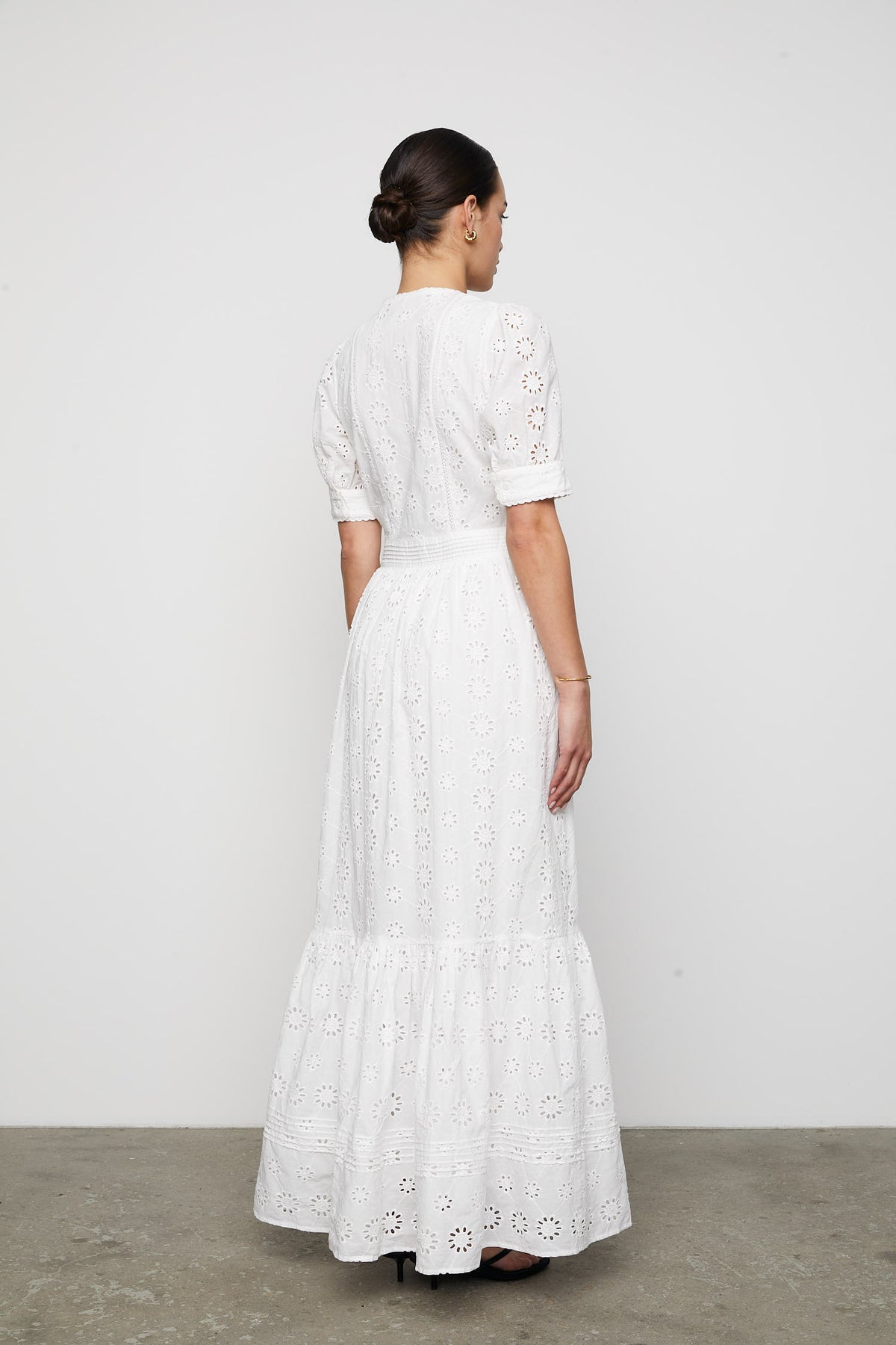 Delia Dress - White