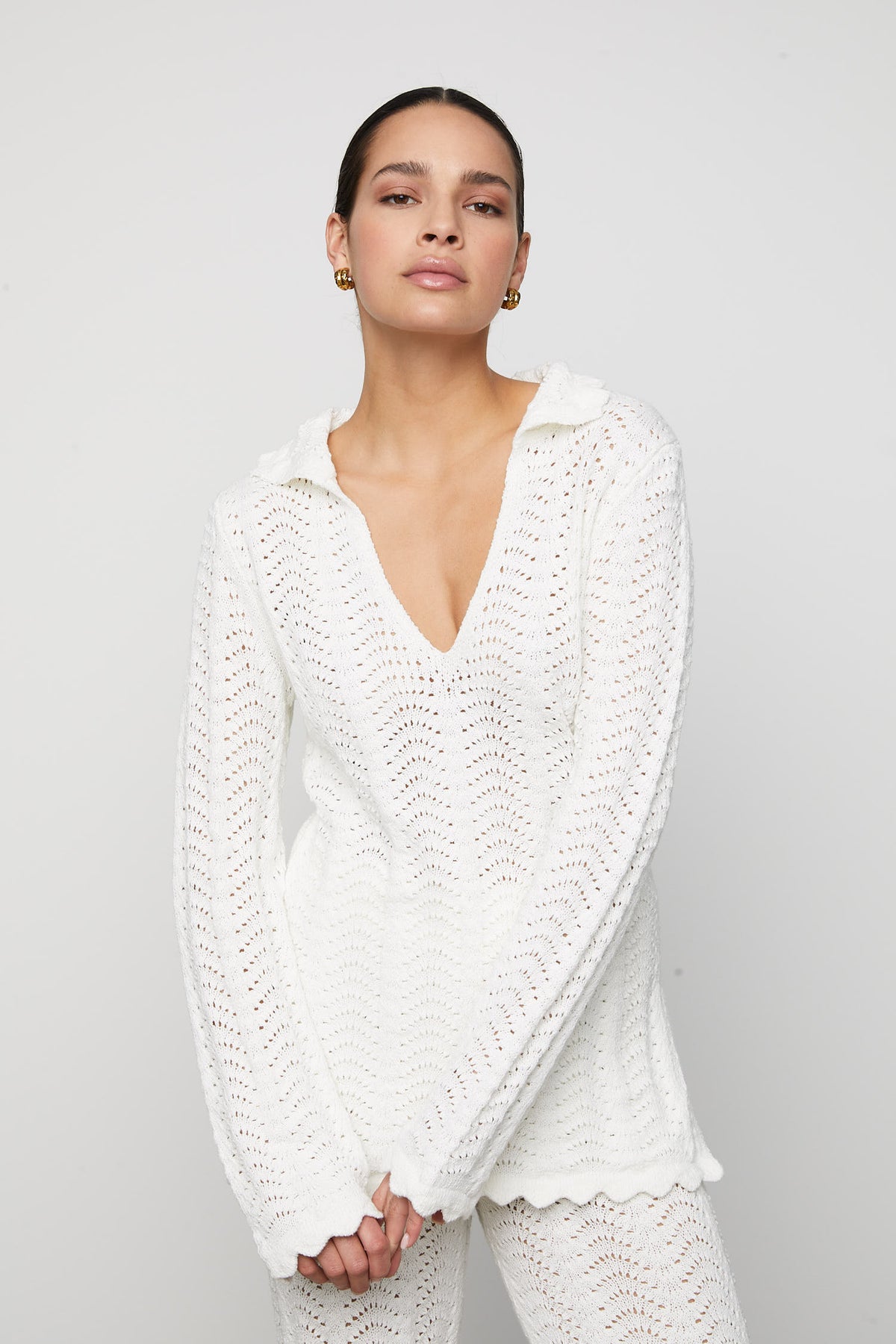 Ophelia Sweater - Cream