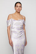 Lyra Dress - Lilac Jasmine Print