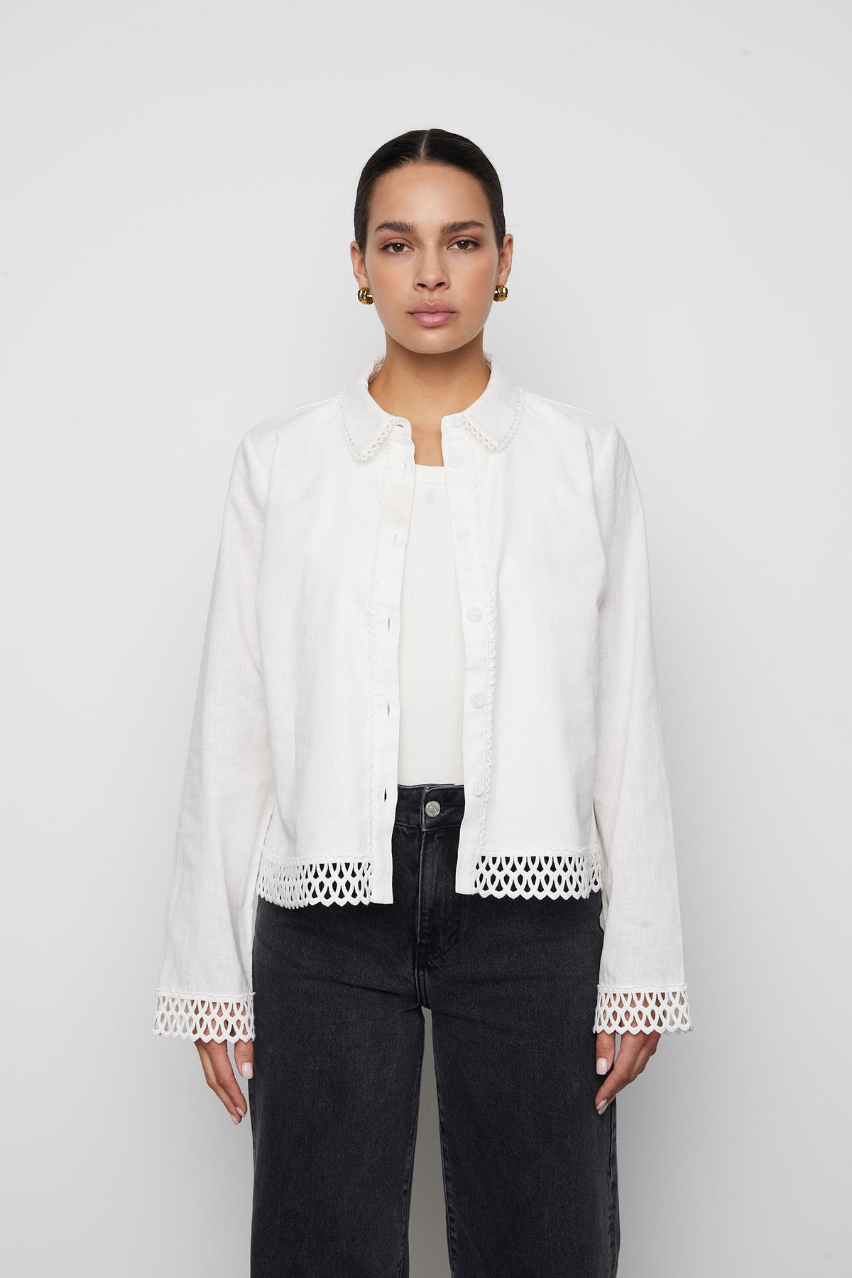 Agathia Shirt - White