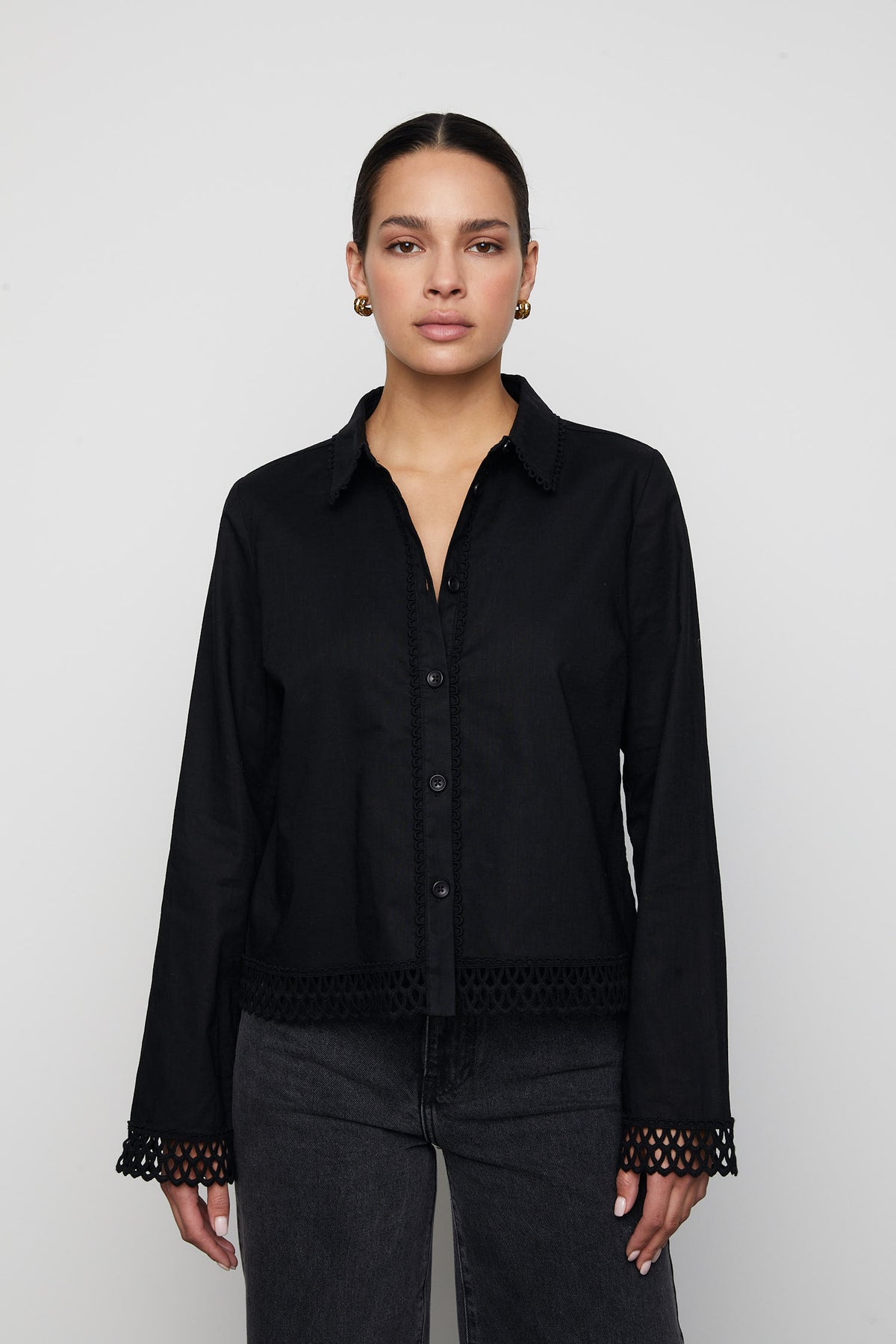 Agathia Shirt - Black