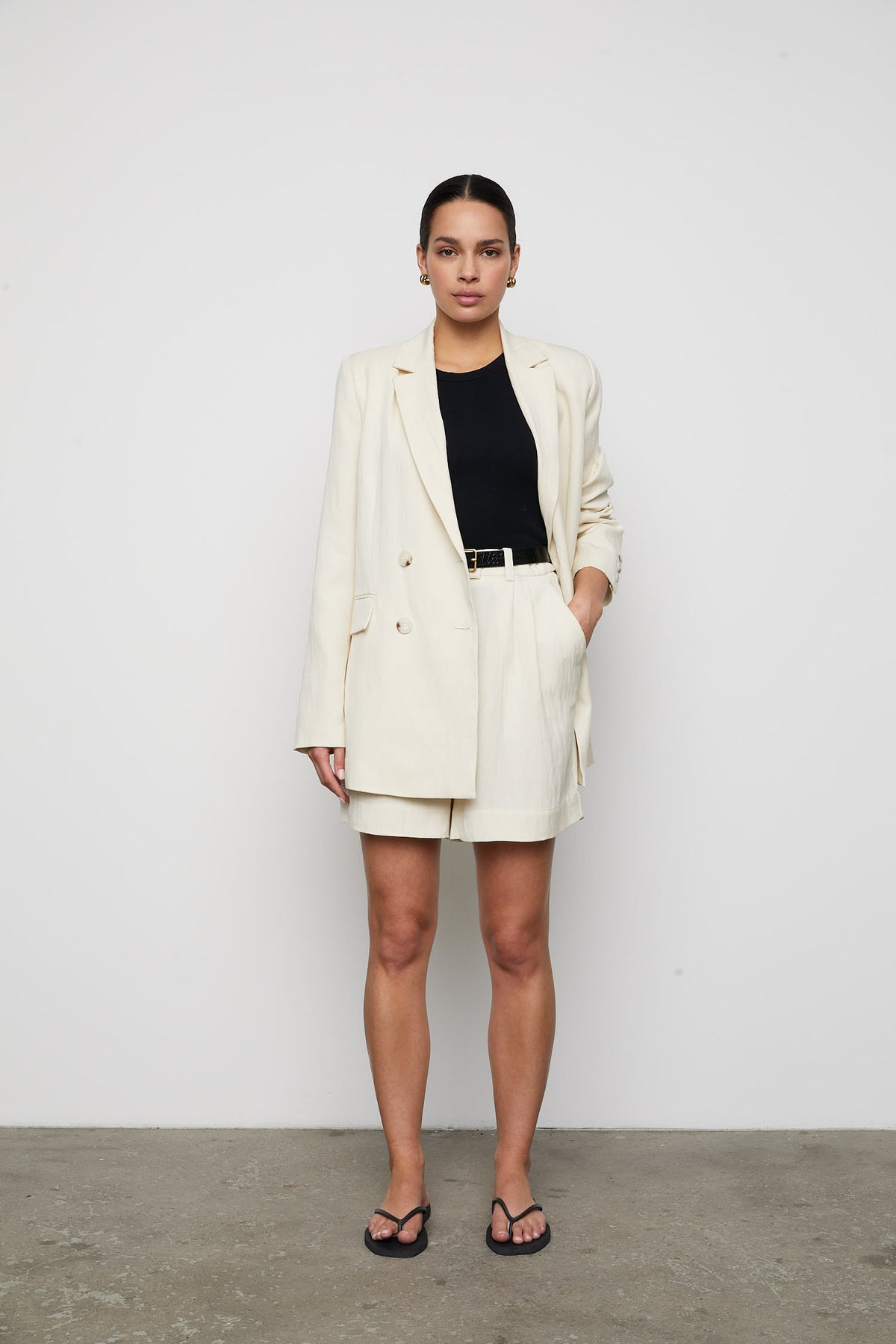 Daria Shorts - Cream