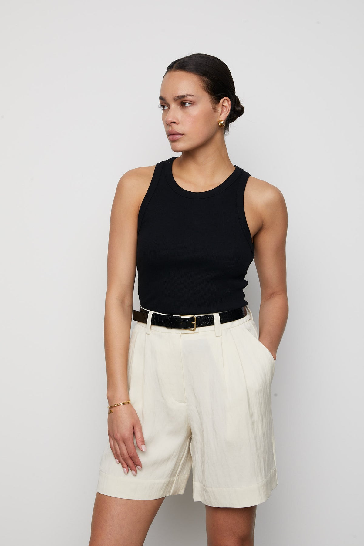 Daria Shorts - Cream