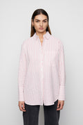 Bibi Crepe Shirt - Berry