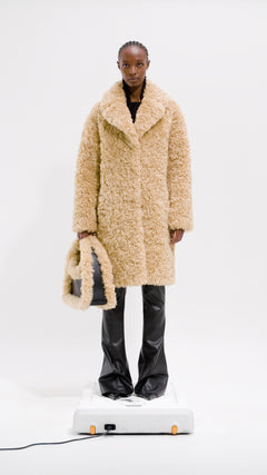 Camille Cocoon Coat - Light Caramel