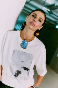 Cmmuse Tee - Jet Stream