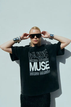Cmmuse-Logo-Tee - Black