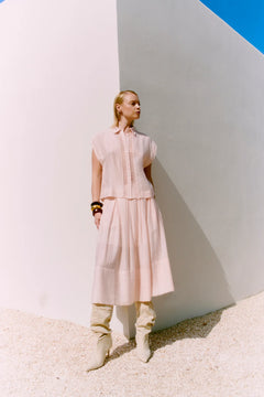 Cmmolly Skirt - Silver Peony
