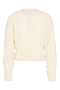 Campbell Cardigan Merino - Cream