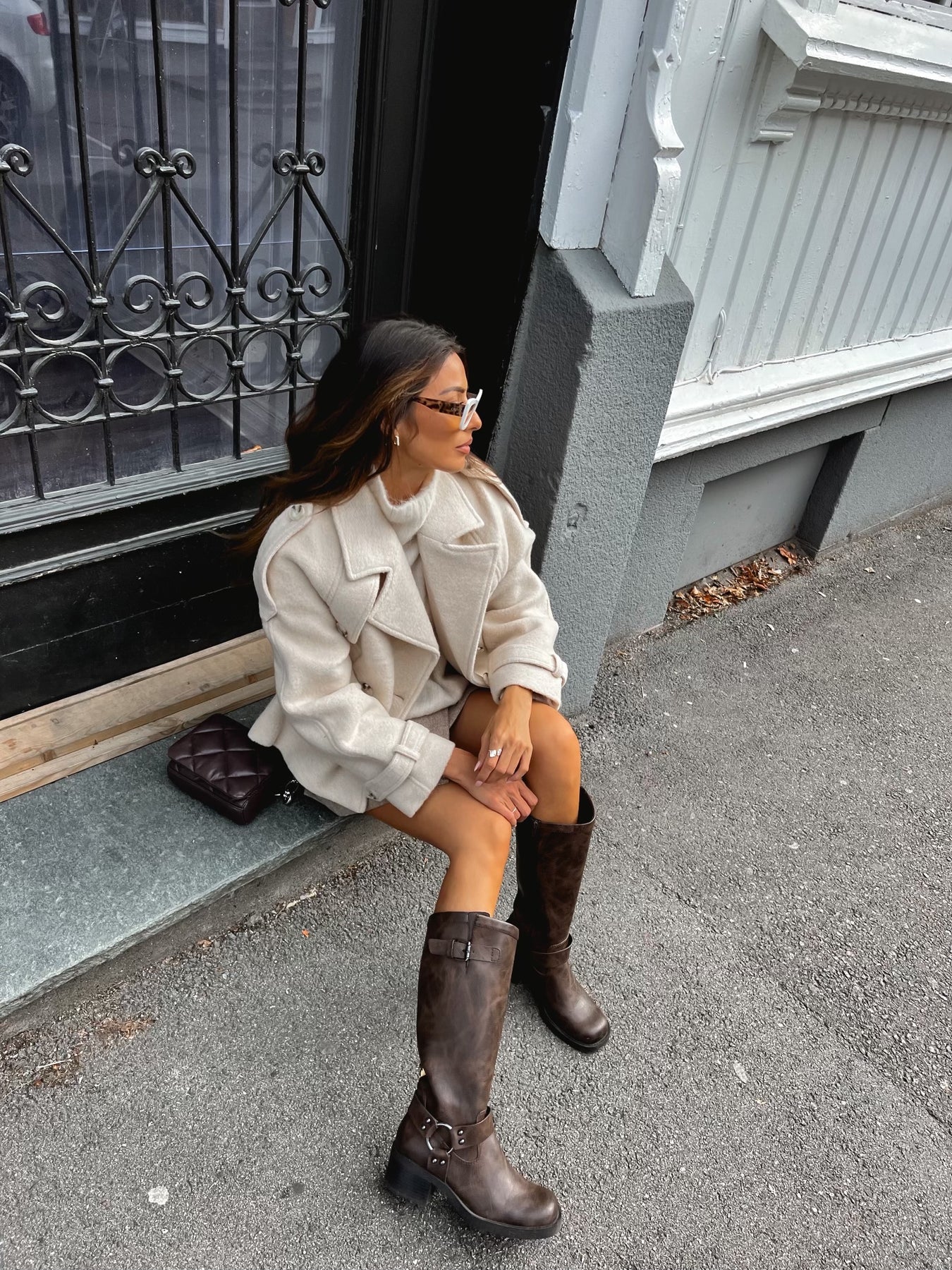 Camperos High Buckle - Brun