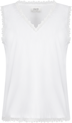 Cara Cotton Top - White