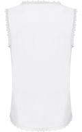 Cara Cotton Top - Vit