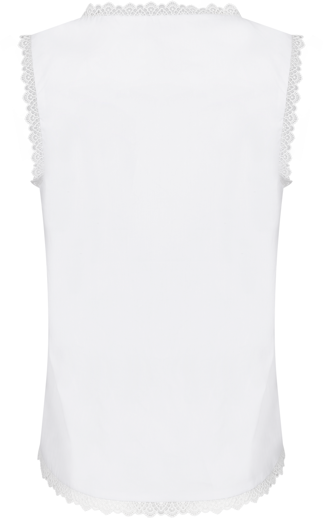 Cara Cotton Top - Vit
