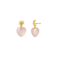 Care Earrings - Gold