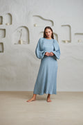 Carolina Crinkled - Soft Aqua